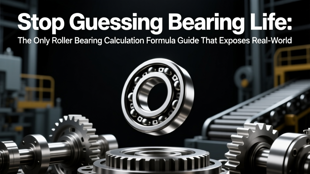 Stop Guessing Bearing Life: The Only Roller Bearing Calculation Formula Guide That Exposes Real-World Errors (With ISO 281 Worked Examples, Unit Conversion Pitfalls, and 3 Fatal Mistakes 87% of Engineers Make)