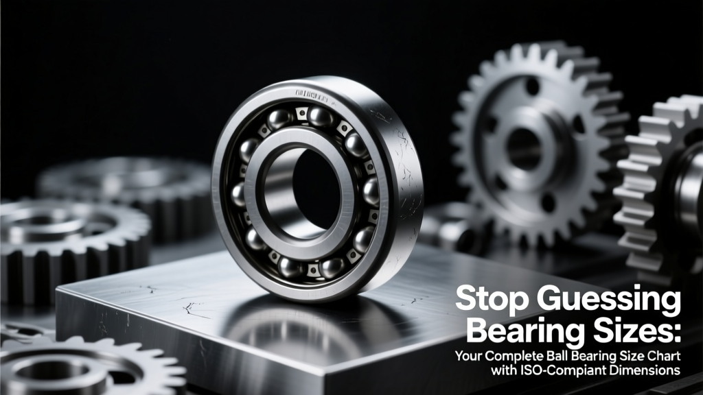 Stop Guessing Bearing Sizes: Your Complete Ball Bearing Size Chart with ISO-Compliant Dimensions, Dynamic/Static Load Ratings, and Critical Speed Limits — All Verified Against ANSI/ABMA Std 19 & ISO 15