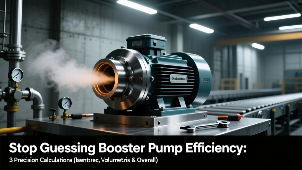 Stop Guessing Booster Pump Efficiency: 3 Precision Calculations (Isentropic, Volumetric & Overall) — With Real-World Worked Examples, Unit Conversion Checks, and Common Formula Pitfalls You’re Probably Making Right Now