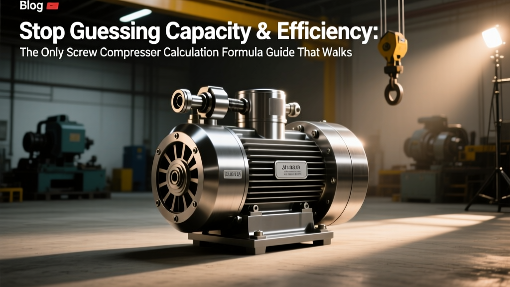 Stop Guessing Capacity & Efficiency: The Only Screw Compressor Calculation Formula Guide That Walks You Through Real Plant-Scale Examples (With Unit Conversion Traps Flagged & ISO 1217 Compliance Checks Built In)