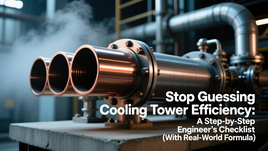 Stop Guessing Cooling Tower Efficiency: A Step-by-Step Engineer’s Checklist (With Real-World Formulas, Unit Conversions, and 3 Common Calculation Errors You’re Making Right Now)