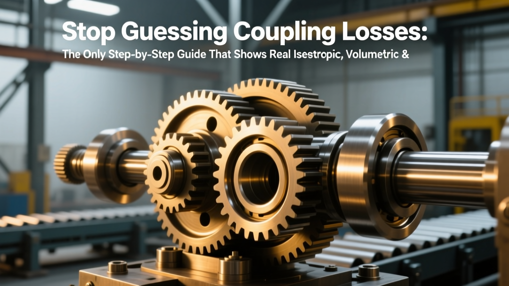 Stop Guessing Coupling Losses: The Only Step-by-Step Guide That Shows Real Isentropic, Volumetric & Overall Efficiency Calculations—with Worked Examples, Unit Conversions, and Common Calculation Pitfalls Engineers Miss Every Day