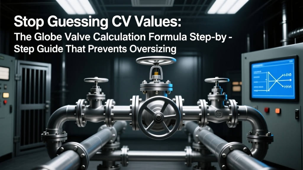 Stop Guessing Cv Values: The Globe Valve Calculation Formula Step-by-Step Guide That Prevents Oversizing (and Saves $28K/yr in Energy Waste) — With Real Unit Conversions, API 602-Compliant Worked Examples, and Common Error Fixes