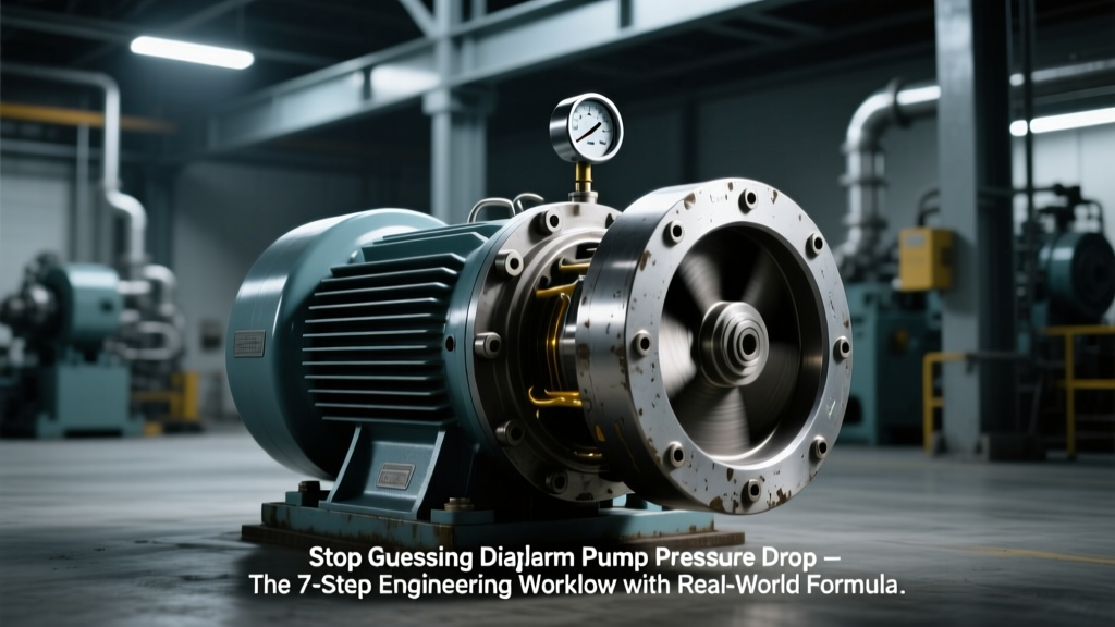 Stop Guessing Diaphragm Pump Pressure Drop: The 7-Step Engineering Workflow (with Real-World Formulas, ASME B31.4 Correction Factors, and Why 82% of Field Engineers Overlook Dynamic Viscosity Compensation)