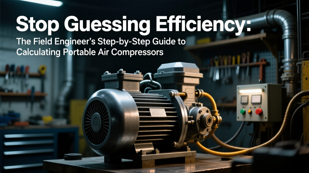 Stop Guessing Efficiency: The Field Engineer’s Step-by-Step Guide to Calculating Portable Air Compressor Efficiency (Isentropic, Volumetric & Overall) — With Real-World Unit Conversions, Common Calculation Pitfalls, and Commissioning-Phase Validation Checks