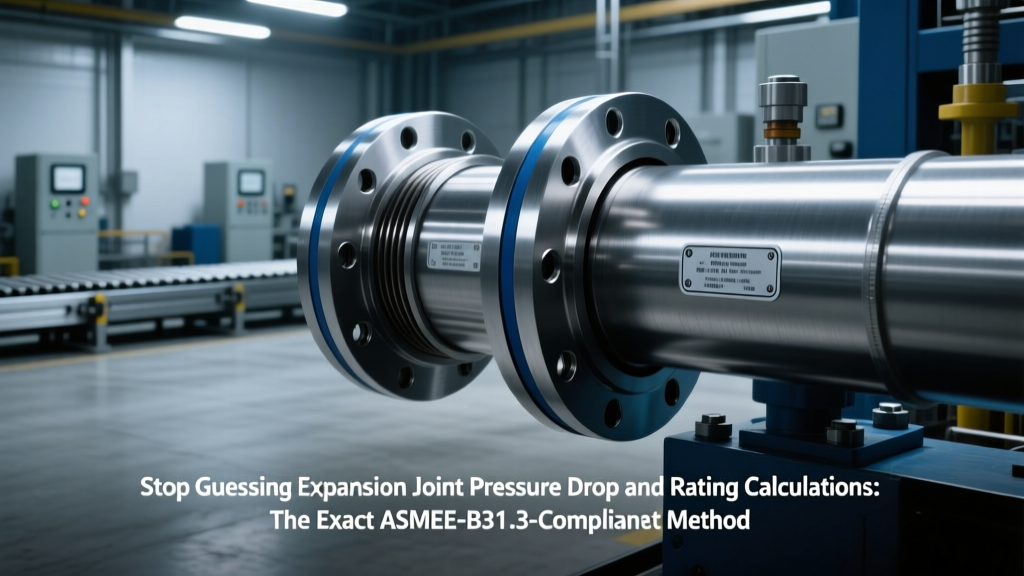 Stop Guessing Expansion Joint Pressure Drop and Rating Calculations: The Exact ASME-B31.3-Compliant Workflow (With Real-World Worked Examples, Correction Factor Pitfalls, and 3 Critical Safety Margin Mistakes Engineers Miss)