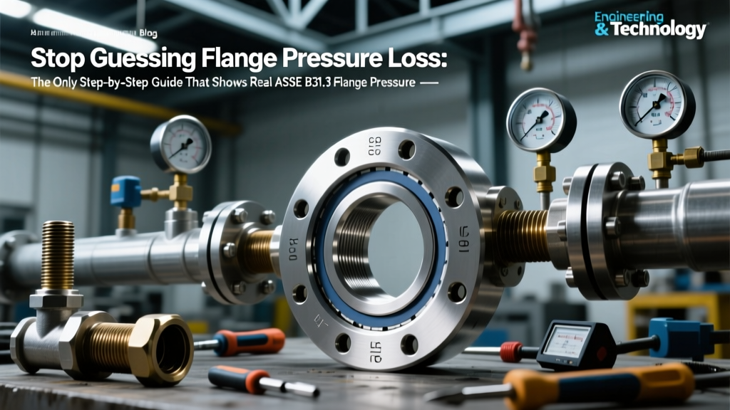 Stop Guessing Flange Pressure Loss: The Only Step-by-Step Guide That Shows Real ASME B31.3 Flange Pressure Drop & Rating Calculations—with Worked Examples, Unit Conversion Checks, and Common Mistakes Engineers Miss Every Time