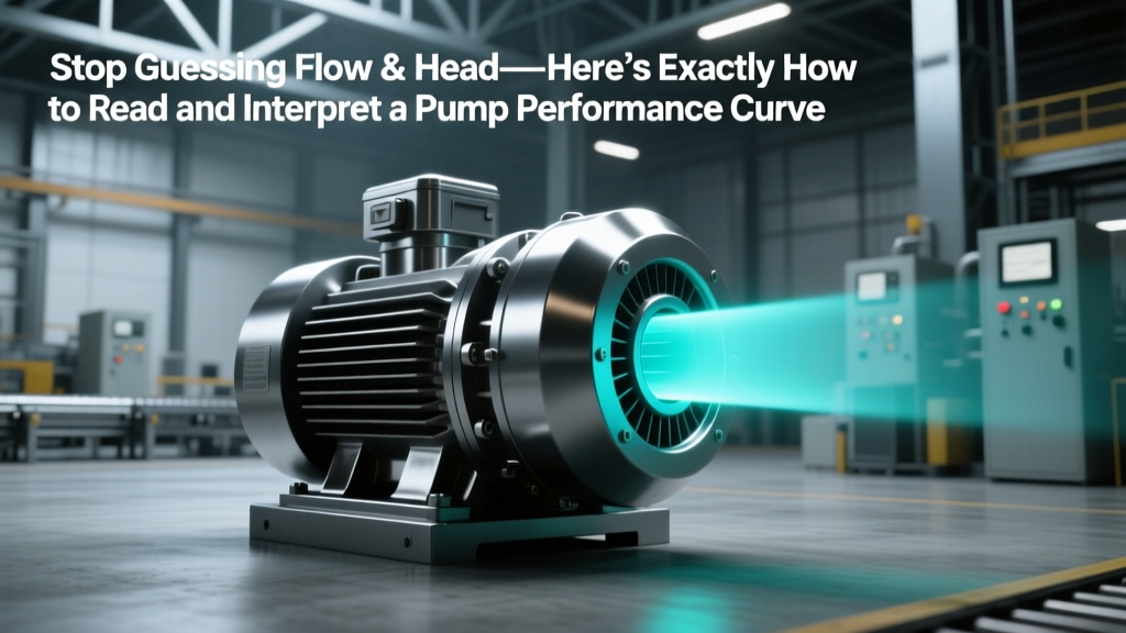 Stop Guessing Flow & Head—Here’s Exactly How to Read and Interpret a Pump Performance Curve (With Real Calculations, Tool Checklist, and 3 Field-Tested Mistakes That Cost $12k in Downtime)