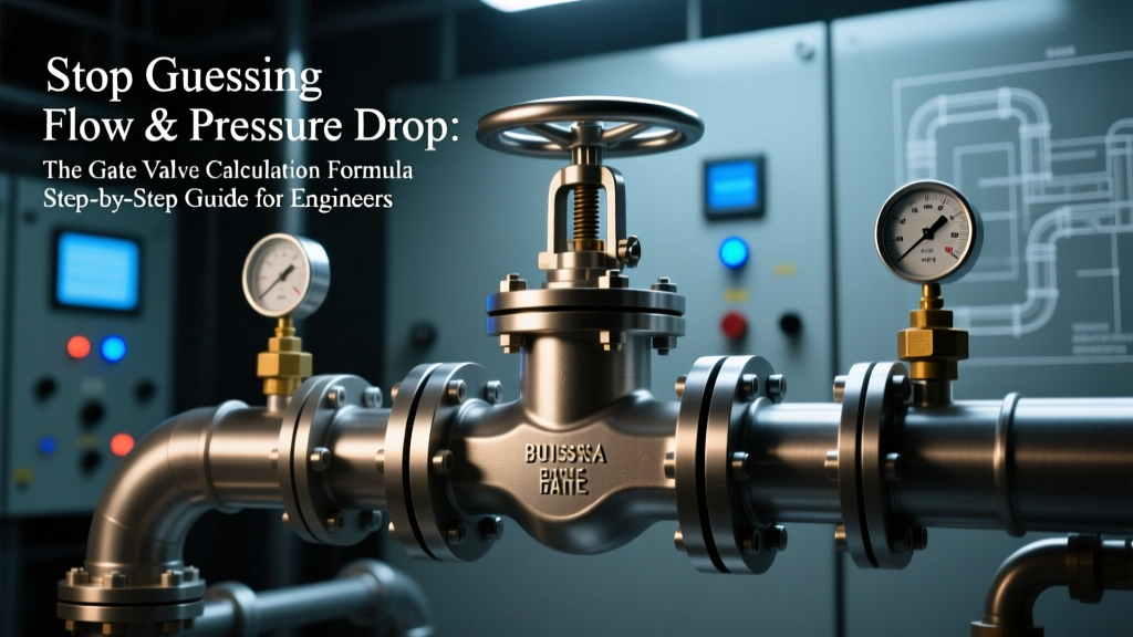 Stop Guessing Flow & Pressure Drop: The Gate Valve Calculation Formula Step-by-Step Guide Engineers Actually Use (With Real Cv Conversions, API 600 Compliance Checks, and Energy-Waste Red Flags You’re Overlooking)