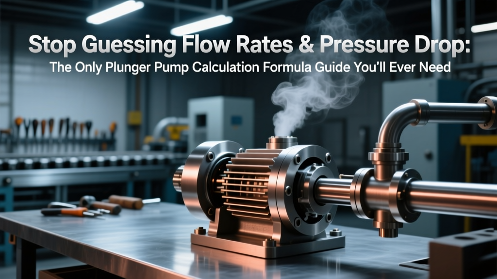 Stop Guessing Flow Rates & Pressure Drop: The Only Plunger Pump Calculation Formula Guide You’ll Ever Need (With Real-World Unit Conversions, 4 Worked Examples, and API RP 14E Compliance Checks)