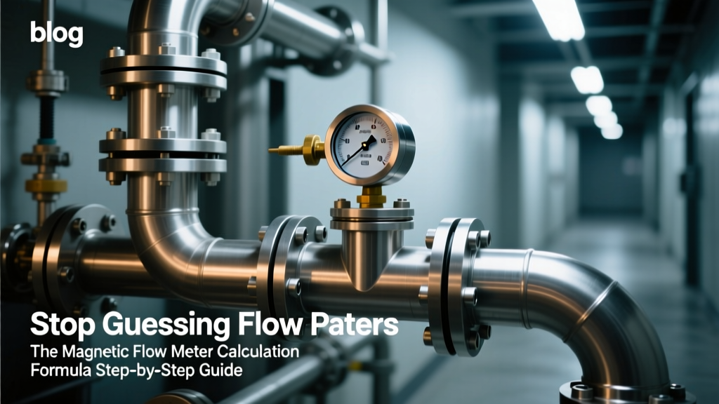 Stop Guessing Flow Rates: The Magnetic Flow Meter Calculation Formula Step-by-Step Guide Engineers Actually Use (With Real Unit Conversions, Common Calculation Traps, and ISO 4064-2–Validated Worked Examples)
