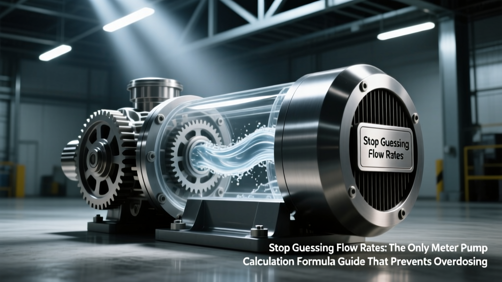 Stop Guessing Flow Rates: The Only Metering Pump Calculation Formula Guide That Prevents Overdosing, Cavitation, and Calibration Drift—With Real Plant Data, Unit Conversion Tables, and API RP 14E-Compliant Worked Examples