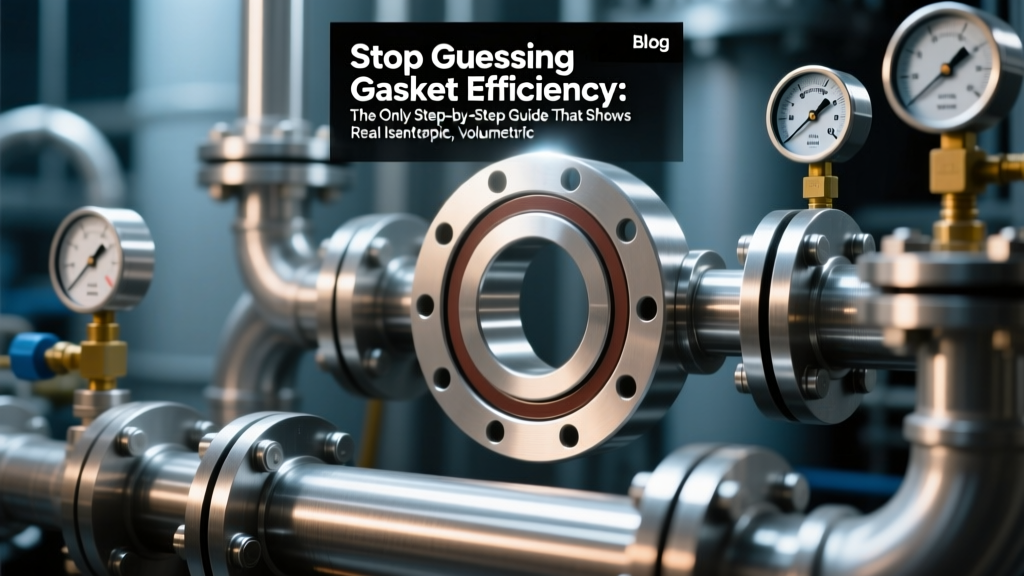 Stop Guessing Gasket Efficiency: The Only Step-by-Step Guide That Shows Real Isentropic, Volumetric & Overall Calculations (With Worked Examples, Unit Conversions, and API 682–Aligned Error Checks)