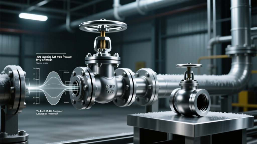 Stop Guessing Gate Valve Pressure Drop & Ratings: The Exact API-600–Compliant Calculation Framework (With Real-World Cv Tables, Correction Factors, and 3 Worked Examples You Can Replicate in Excel)