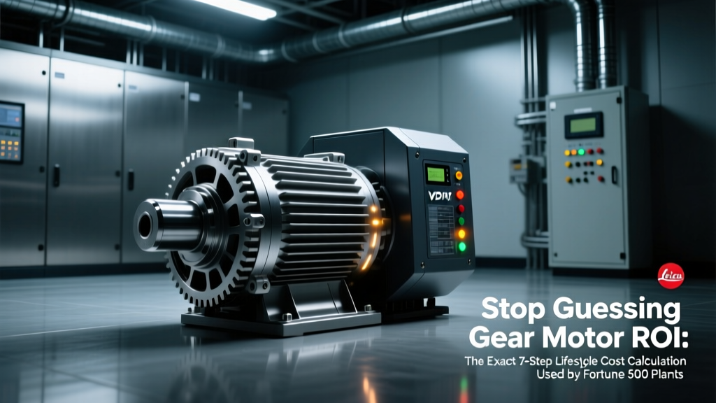 Stop Guessing Gear Motor ROI: The Exact 7-Step Lifecycle Cost Calculation Used by Fortune 500 Plant Engineers (Energy + Maintenance + Replacement Costs Included)