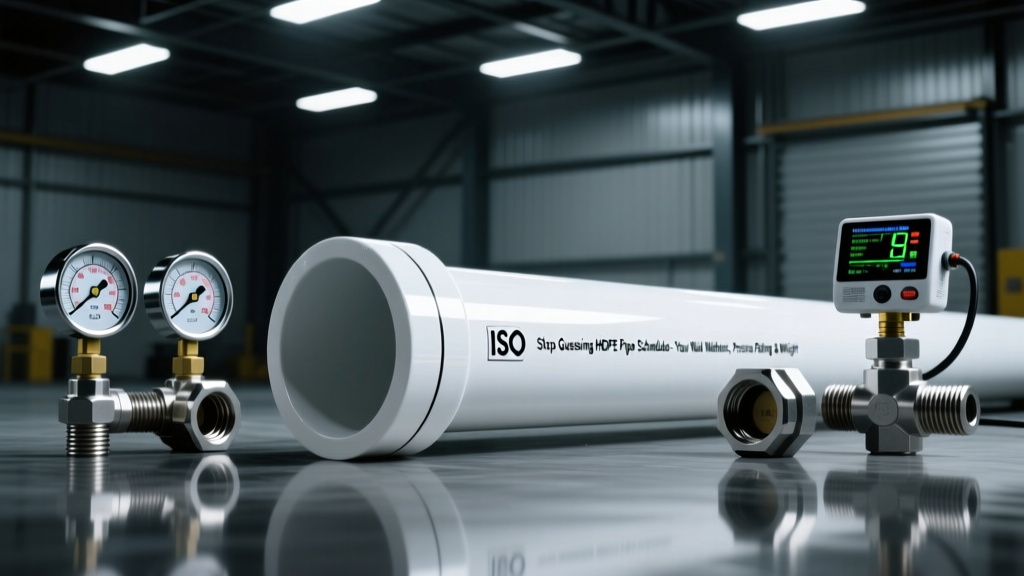 Stop Guessing HDPE Pipe Schedules: Your No-Error Checklist for Wall Thickness, Pressure Rating & Weight—Schedule 40, 80, 160, XS/XXS (ASTM D3035, ISO 4427, PE4710 Data Included)