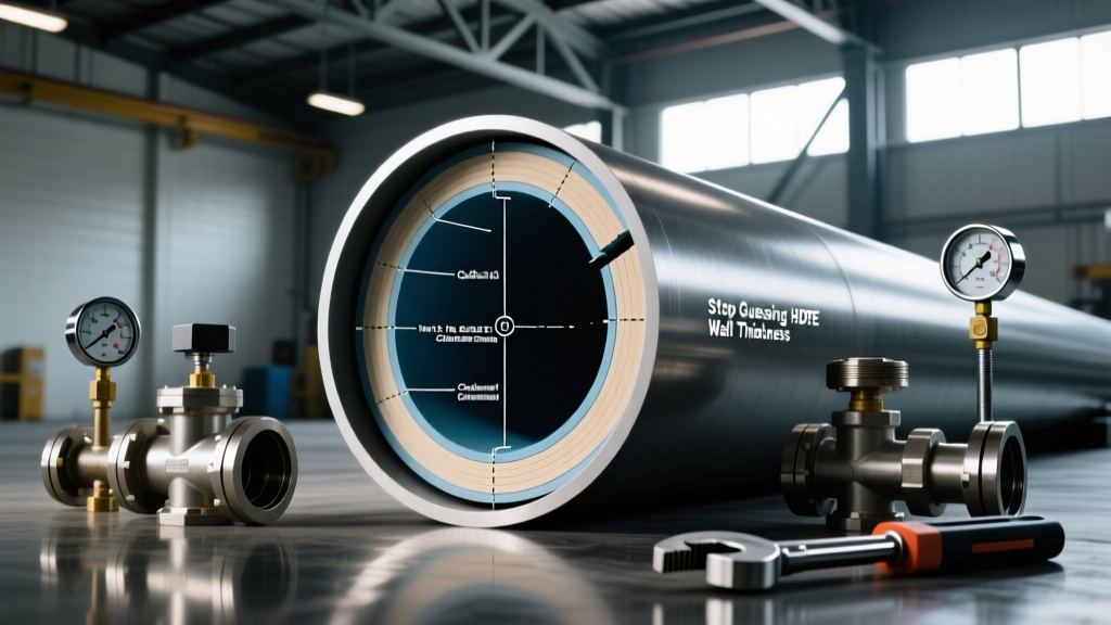 Stop Guessing HDPE Pipe Wall Thickness — Here’s the Exact ASME-B31.3–Compliant Calculation Formula (with Unit Conversion Traps, Real-World Worked Examples, and 3 Critical Errors 87% of Engineers Miss)