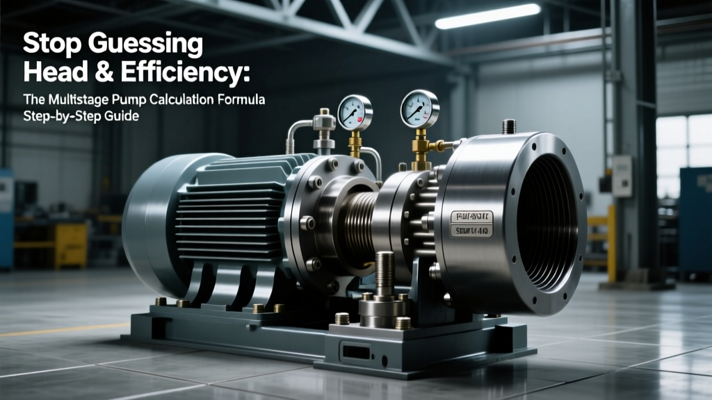 Stop Guessing Head & Efficiency: The Multistage Pump Calculation Formula Step-by-Step Guide Engineers Actually Use (With Real NPSH Margin Checks, SI/Imperial Unit Conversions, and 3 Worked Examples from Field Installations)