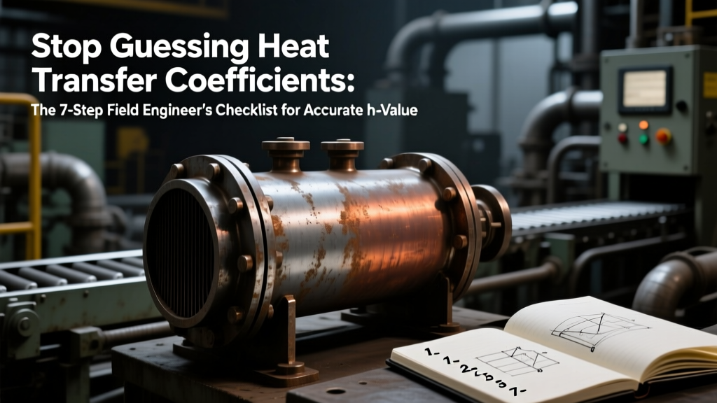 Stop Guessing Heat Transfer Coefficients: The 7-Step Field Engineer’s Checklist for Accurate h-Values in Convection, Boiling & Condensation (With Real-World Correlations & Pitfall Warnings)