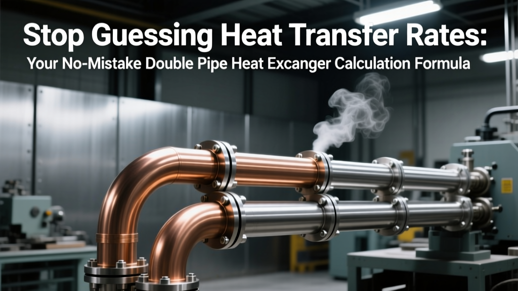 Stop Guessing Heat Transfer Rates: Your No-Mistake Double Pipe Heat Exchanger Calculation Formula Guide (With Real-World Unit Conversions, TEMA-Compliant LMTD Steps, and 3 Worked Examples That Catch Common Engineering Errors)