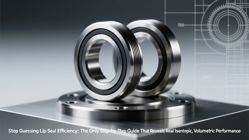Stop Guessing Lip Seal Efficiency: The Only Step-by-Step Guide That Reveals Real Isentropic, Volumetric & Overall Calculations (With Worked Examples, Unit Traps, and API 682 Compliance Checks)