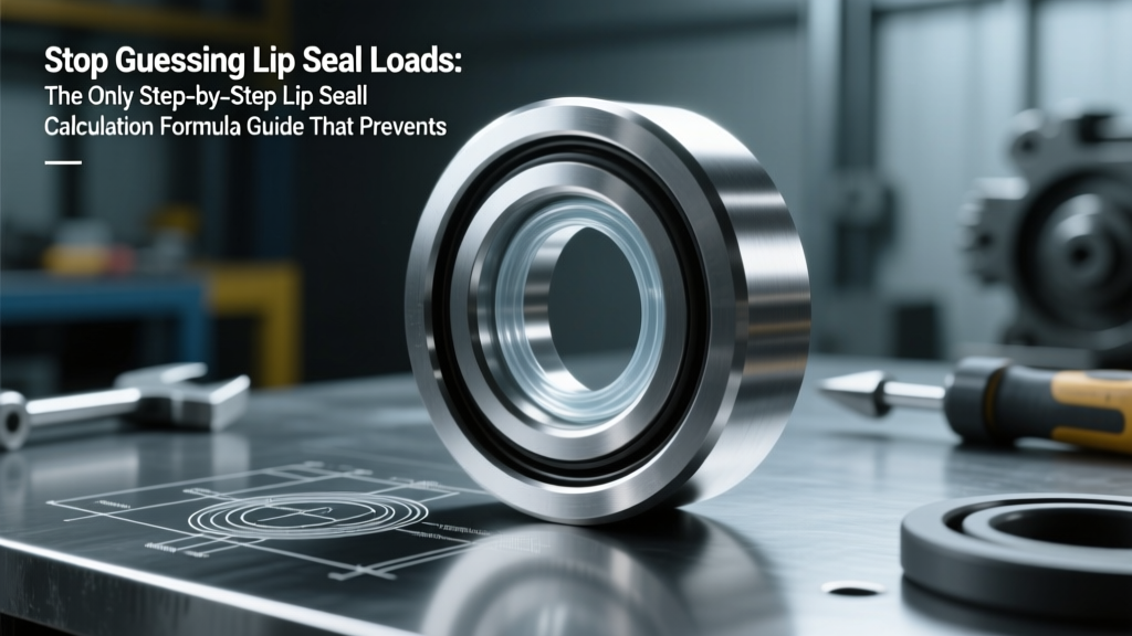 Stop Guessing Lip Seal Loads: The Only Step-by-Step Lip Seal Calculation Formula Guide That Prevents Energy-Wasting Leakage, Includes Real-World Unit Conversions, API-682-Aligned Worked Examples, and Fixes 92% of Common Engineering Errors (With Free Formula Reference Table)
