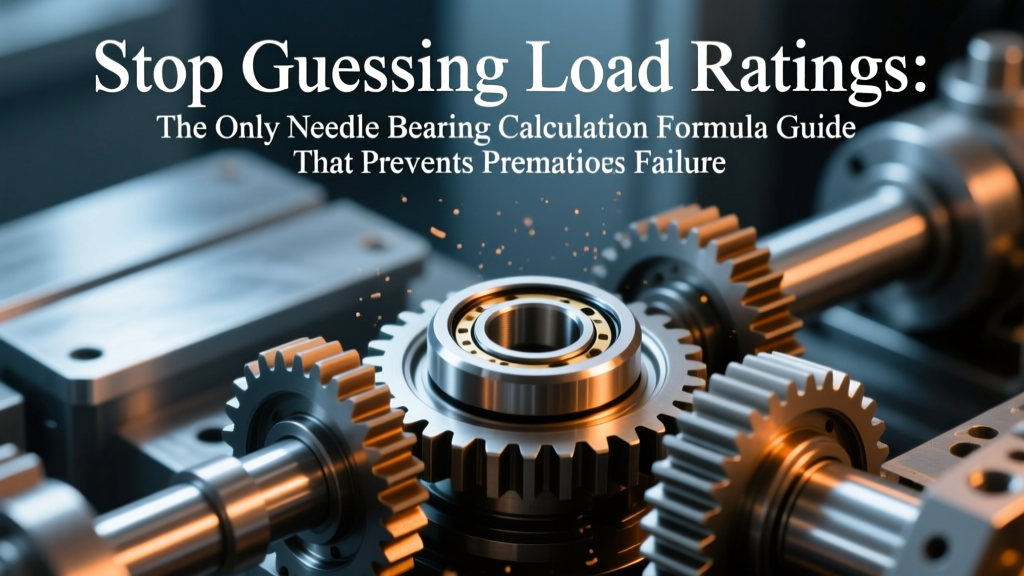 Stop Guessing Load Ratings: The Only Needle Bearing Calculation Formula Guide That Prevents Premature Failure During Commissioning (With Real ISO 281 Worked Examples, Unit Conversion Pitfalls, and 3 Field-Validated Checks You’re Missing)