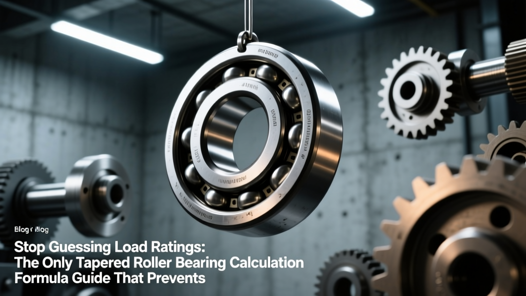 Stop Guessing Load Ratings: The Only Tapered Roller Bearing Calculation Formula Guide That Prevents Costly Premature Failures (With Real ISO 281 Worked Examples, Unit Conversion Tables, and ROI-Driven Life Optimization)