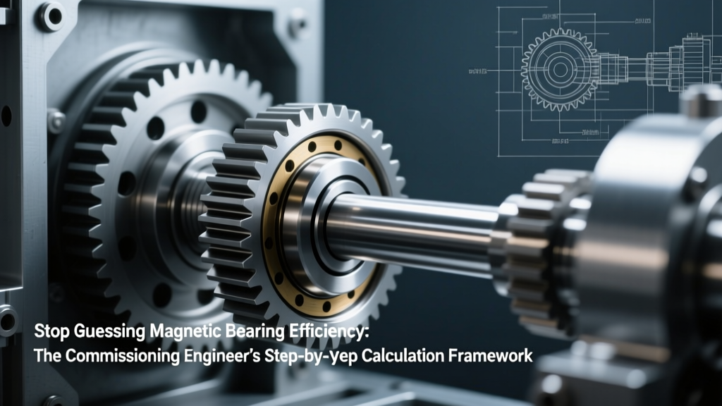 Stop Guessing Magnetic Bearing Efficiency: The Commissioning Engineer’s Step-by-Step Calculation Framework (Isentropic, Volumetric & Overall — With Real Unit Conversions, Common Errors, and ISO 281 Load Validation)