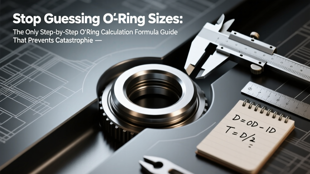 Stop Guessing O-Ring Sizes: The Only Step-by-Step O-Ring Calculation Formula Guide That Prevents Catastrophic Seal Failure (With Real API 682 Case Data, Unit Conversion Tables, and 3 Worked Examples You Can Verify in Excel)