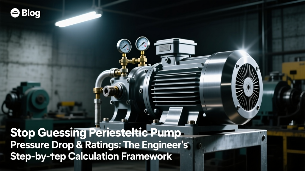 Stop Guessing Peristaltic Pump Pressure Drop & Ratings: The Engineer’s Step-by-Step Calculation Framework (With Real-World Correction Factors, ASME B31.4 Safety Margins, and 3 Worked Examples That Prevent Catastrophic Tubing Failure)