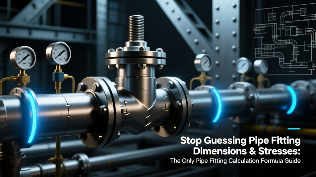 Stop Guessing Pipe Fitting Dimensions & Stresses: The Only Pipe Fitting Calculation Formula Guide That Walks You Through Real ASME B31.3–Compliant Worked Examples, Unit Conversions, and Common Error Traps (With Free Formula Reference Table)