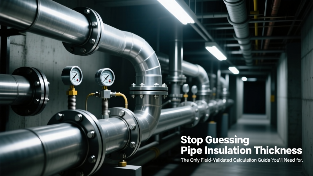 Stop Guessing Pipe Insulation Thickness: The Only Field-Validated Calculation Guide You’ll Need for Thermal Efficiency, Condensation Control, and OSHA-Compliant Personnel Protection (With Free Quick-Reference Charts)