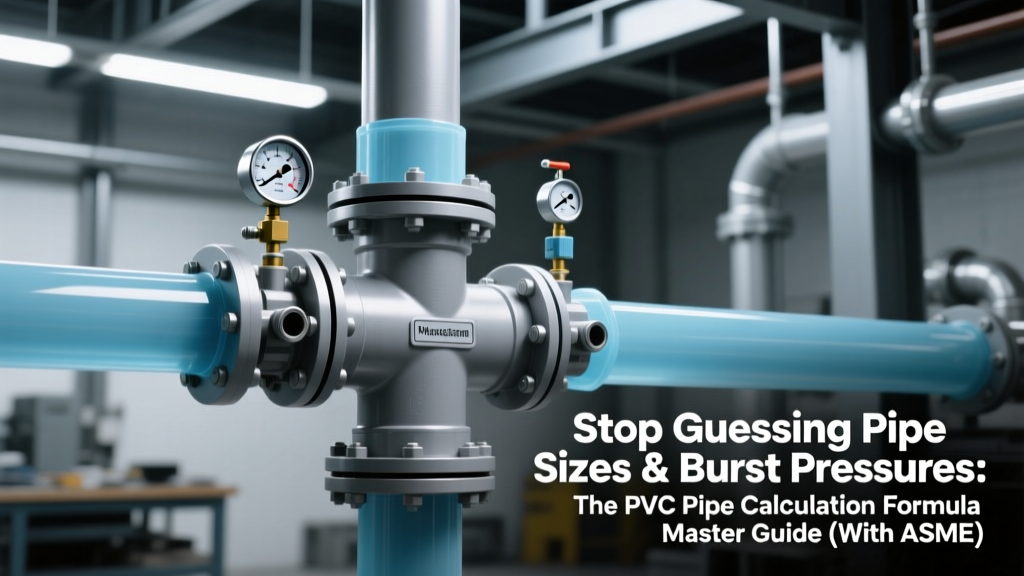 Stop Guessing Pipe Sizes & Burst Pressures: The PVC Pipe Calculation Formula Master Guide (With ASME-Compliant Worked Examples, Unit Conversion Tables, and Real-World Stress Analysis Mistakes Engineers Still Make)
