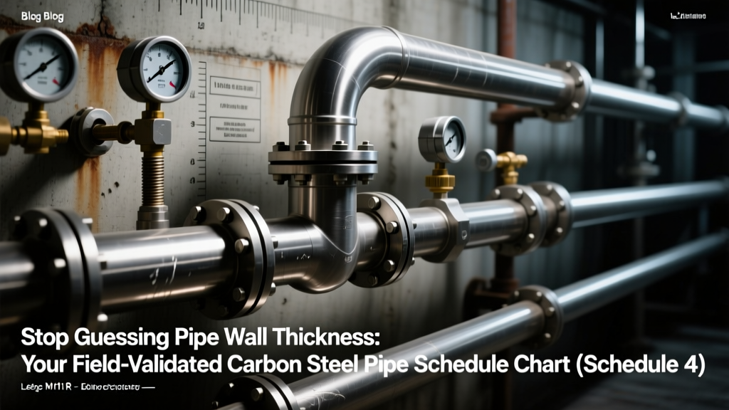 Stop Guessing Pipe Wall Thickness: Your Field-Validated Carbon Steel Pipe Schedule Chart (Schedule 40, 80, 160, XS/XXS) With Real-World Pressure Ratings, Weight Calculations, and ASME B36.10M-2022 Compliance Data — No More Relying on Outdated PDFs or Vendor Sheets