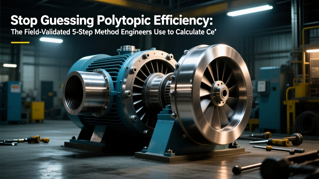 Stop Guessing Polytropic Efficiency: The Field-Validated 5-Step Method Engineers Use to Calculate Centrifugal Compressor Efficiency from Real Test Data (Not Textbook Assumptions)