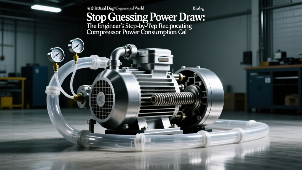 Stop Guessing Power Draw: The Engineer’s Step-by-Step Reciprocating Compressor Power Consumption Calculation Guide (With Real Plant Data, Unit Conversion Checks, and 3 Common Formula Pitfalls You’re Probably Making)