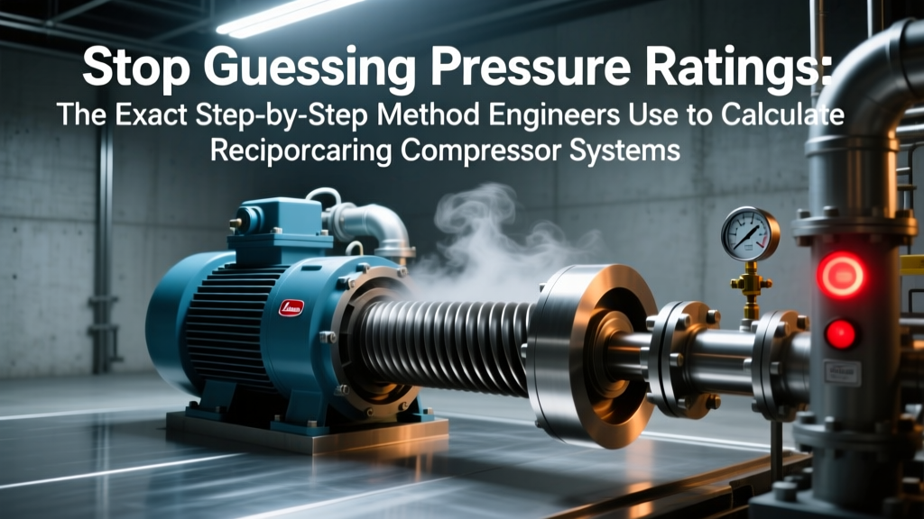 Stop Guessing Pressure Ratings: The Exact Step-by-Step Method Engineers Use to Calculate Reciprocating Compressor Pressure Drop & Safety-Critical Pressure Ratings — With Real-World Formulas, ASME-Compliant Correction Factors, and 3 Worked Examples (Including Common Unit Conversion Pitfalls)