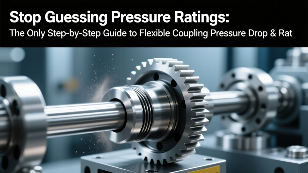 Stop Guessing Pressure Ratings: The Only Step-by-Step Guide to Flexible Coupling Pressure Drop & Rating Calculations That Accounts for Real-World Misalignment, Fluid Viscosity, and ASME B16.47 Derating—With Worked Examples Using Lovejoy L Series, R+W BK Series, and Mayr Safety Couplings