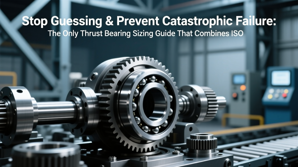 Stop Guessing & Prevent Catastrophic Failure: The Only Thrust Bearing Sizing Guide That Combines ISO 281 Life Calculations, Real-World Load Case Validation, and a Decision Matrix to Choose Between Hydrodynamic, Ball, and Tapered Roller Designs—With 3 Worked Examples You Can Replicate in Excel Today