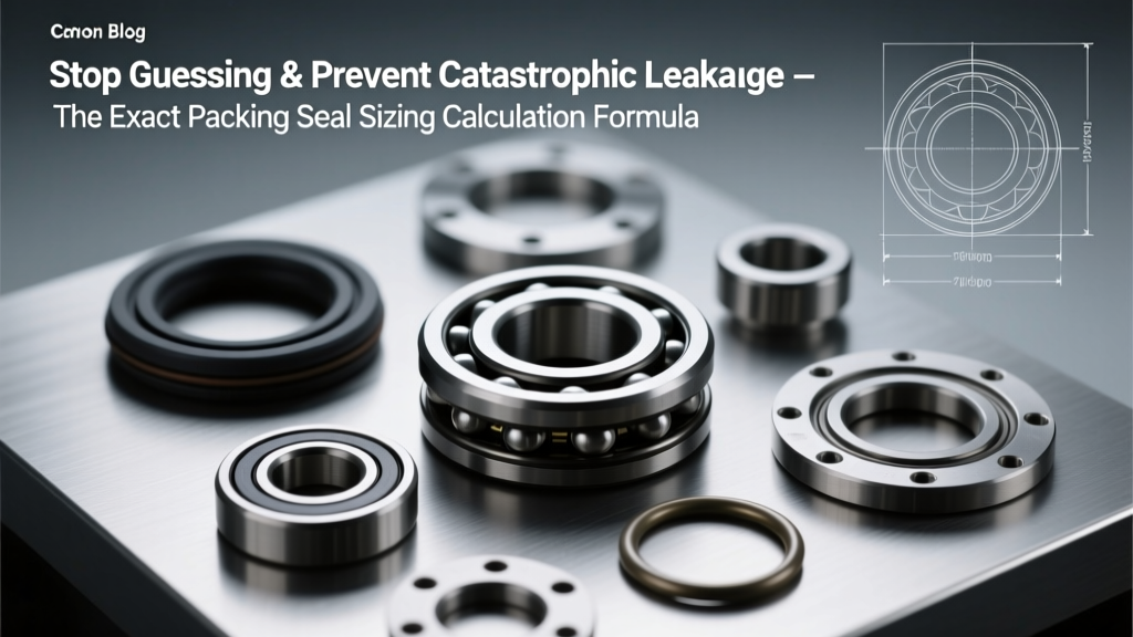 Stop Guessing & Prevent Catastrophic Leakage: The Exact Packing Seal Sizing Calculation Formula (with Real-World API 682-Compliant Examples, Unit Conversion Checks, and 3 Critical Safety Errors Engineers Miss Every Day)