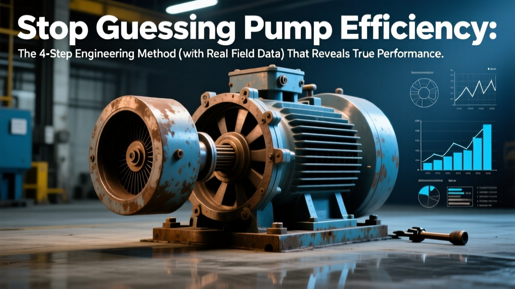 Stop Guessing Pump Efficiency: The 4-Step Engineering Method (with Real Field Data) That Reveals True Isentropic, Volumetric & Overall Efficiency—Not Just Nameplate Claims