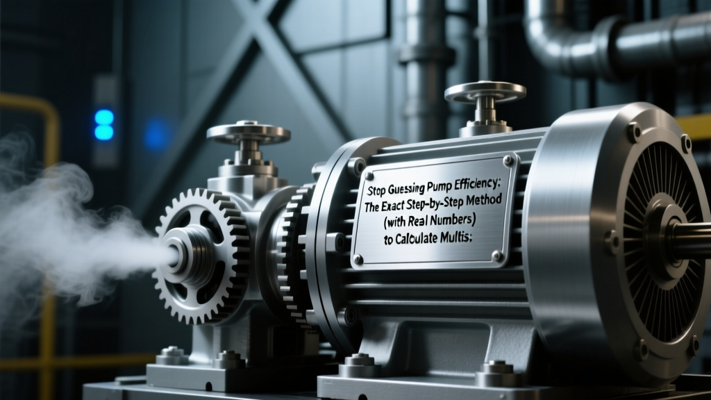 Stop Guessing Pump Efficiency: The Exact Step-by-Step Method (with Real Numbers) to Calculate Multistage Pump Efficiency — Isentropic, Volumetric & Overall — So You Cut Energy Waste by 12–27% Without Replacing Equipment