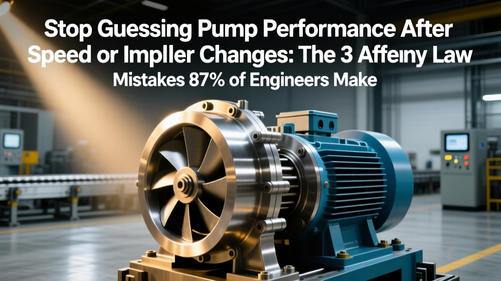 Stop Guessing Pump Performance After Speed or Impeller Changes: The 3 Affinity Law Mistakes 87% of Engineers Make (and How to Fix Them Before Your Next Retrofit)