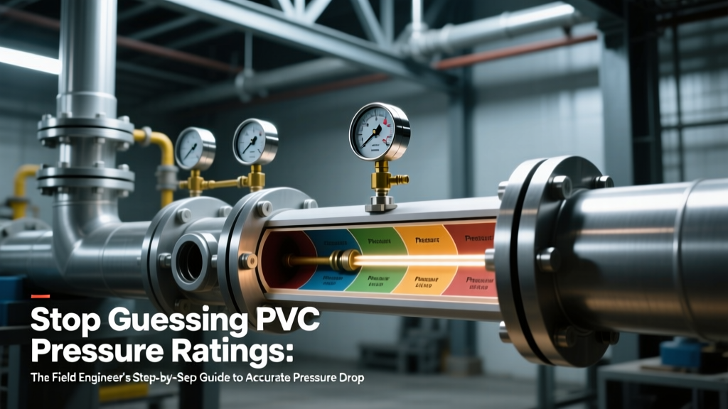 Stop Guessing PVC Pressure Ratings: The Field Engineer’s Step-by-Step Guide to Accurate Pressure Drop & Rating Calculations (With Real-World Formulas, ASME-Compliant Correction Factors, and Critical Safety Margin Checks You’re Missing)
