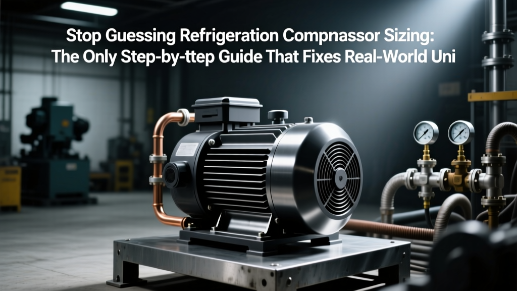 Stop Guessing Refrigeration Compressor Sizing: The Only Step-by-Step Guide That Fixes Real-World Unit Conversion Errors, Includes ASHRAE-Compliant Formulas, and Walks Through Two Full Plant-Scale Worked Examples (with SI & IP Units)