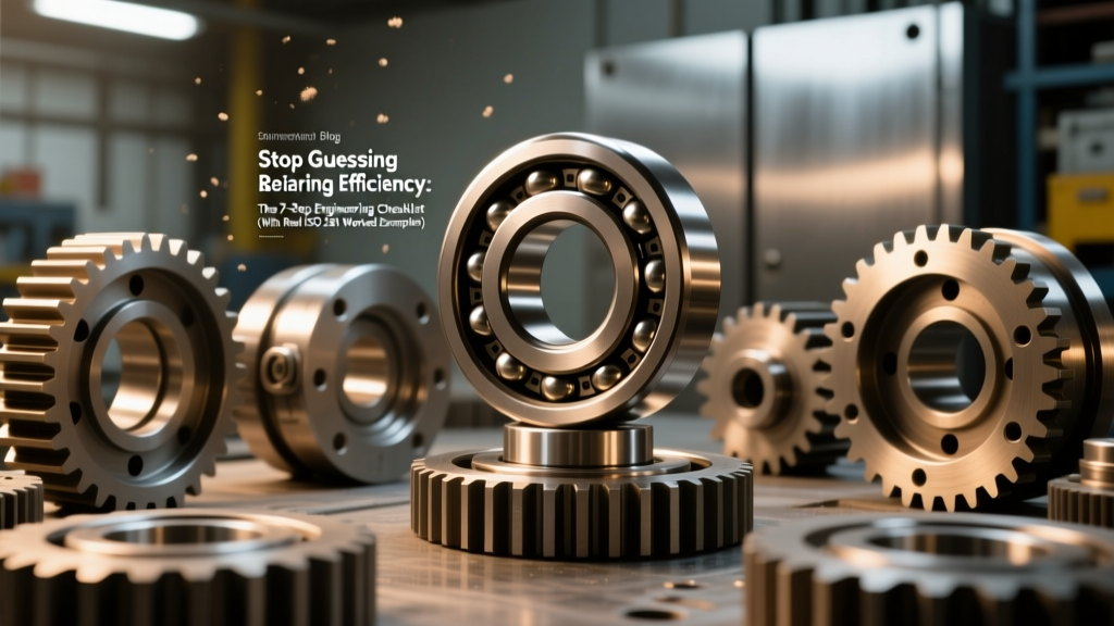 Stop Guessing Roller Bearing Efficiency: The 7-Step Engineering Checklist (With Real ISO 281 Worked Examples, Unit Conversion Warnings, and Why 'Isentropic Efficiency' Is a Misnomer for Rolling Bearings)
