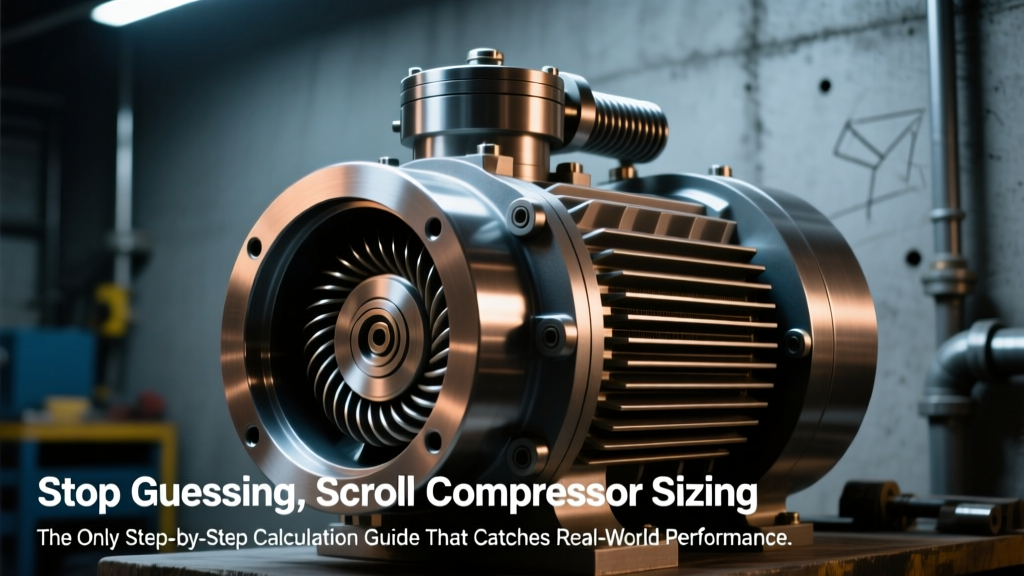 Stop Guessing Scroll Compressor Sizing: The Only Step-by-Step Calculation Guide That Catches Real-World Errors (with Unit Conversions, ISO 1217 Compliance Checks, and a Plant-Level Case Study)