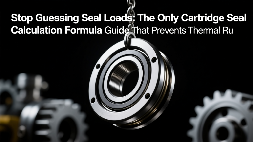 Stop Guessing Seal Loads: The Only Cartridge Seal Calculation Formula Guide That Prevents Thermal Runaway, Face Distortion, and Premature Failure — With Real-World Unit Conversions, API 682–Compliant Worked Examples, and a 7-Step Engineering Checklist You Can Apply Before Your Next Pump Startup