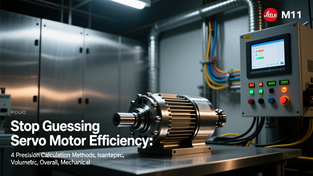 Stop Guessing Servo Motor Efficiency: 4 Precision Calculation Methods (Isentropic, Volumetric, Overall & Mechanical) — With Real-World Worked Examples, Unit Conversion Checks, and NEMA-Compliant Formulas You Can Apply Today